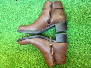 Botines piel marrones de Mujer