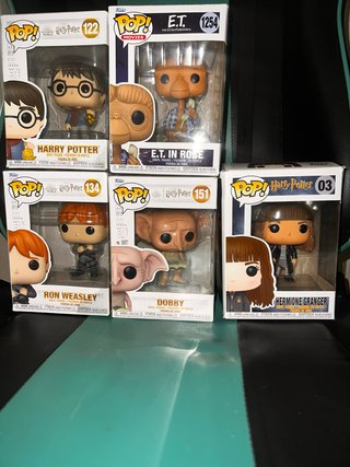 Lote de 5 figuras Funko Pop
