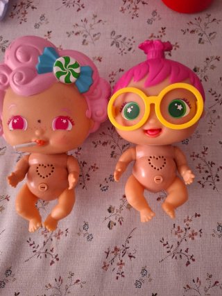 Muñecas bebé con accesorios