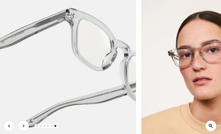 Gafas Ace & Tate Oscar Transparentes Unisex