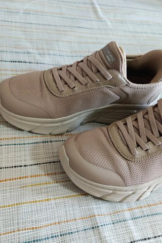 Zapatillas Skechers Mujer Beige Slip-ins