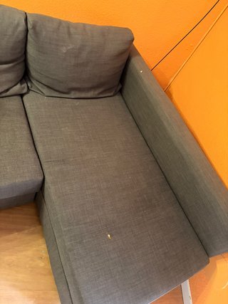 Sofá-cama Chaiselongue Ikea Friheten Gris