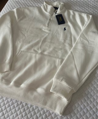 Sudadera Ralph Lauren Blanca