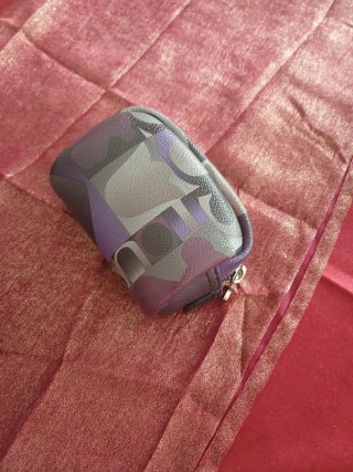 Monedero estampado
