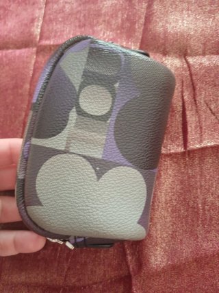 Monedero estampado