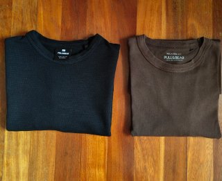 Pack 2 Camisetas Pull&Bear Negra y Marrón