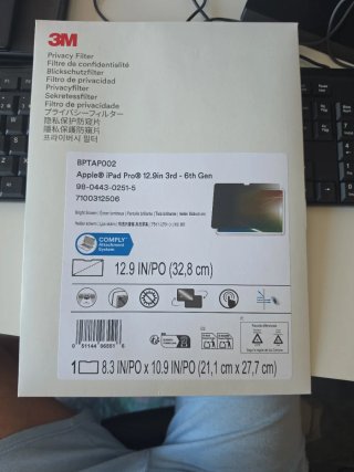 Filtro di Privacy 3M per iPad Pro 12.9