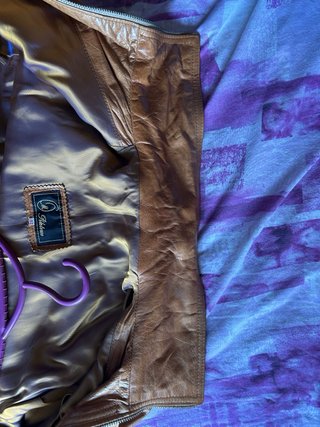 Chaqueta de cuero M Peleteros