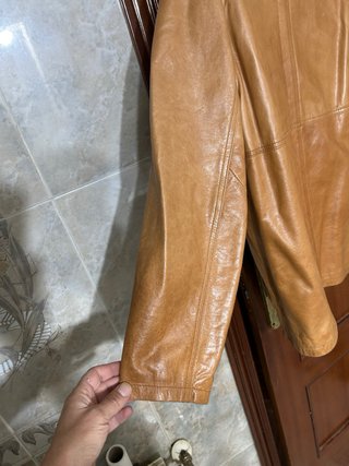Chaqueta de cuero M Peleteros