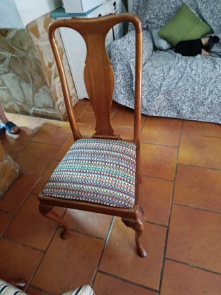 Set de 4 sillas de madera