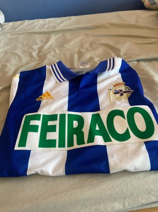 Camiseta Retro Deportivo La Coruña Adidas