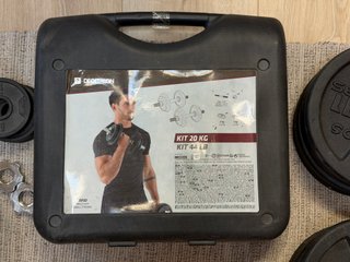 Mancuernas y pesas ajustables 90kg