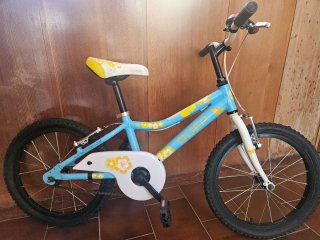 Bicicleta infantil QÜER 16” aluminio