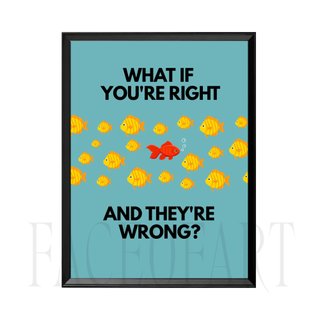 Cornice A3 Poster film Fargo Stampa "What If"