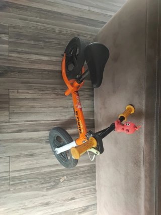 Bicicleta sin pedales Btwin naranja