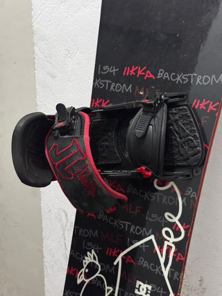 Tabla Snowboard DC + Fijaciones + Funda