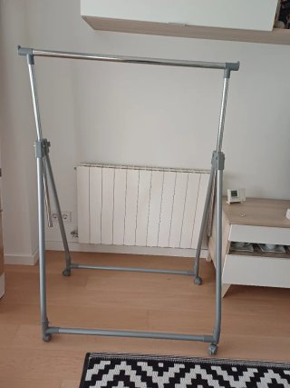 Burro para ropa plegable