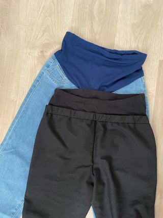 Lote 2 Pantalones Premamá / Embarazo