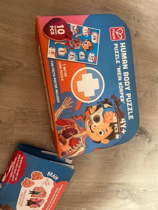 Puzzle Cuerpo Humano Hape 60 Piezas