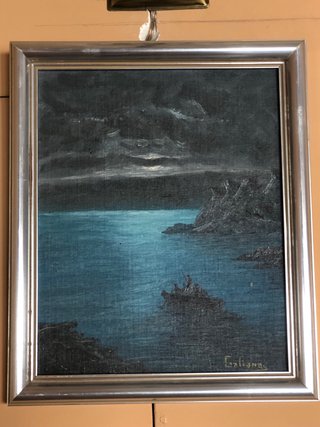 Cuadro al Óleo Paisaje firmado Galiana