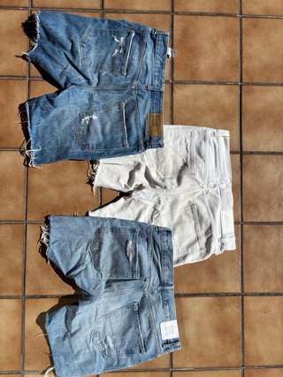 Pack 3 Bermudas Vaqueras Bershka