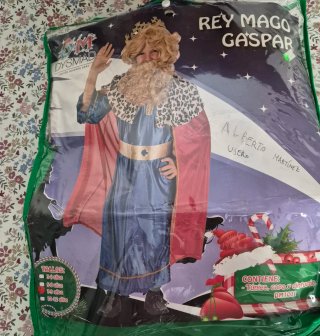 Disfraz Infantil de Rey Talla 7-9 años