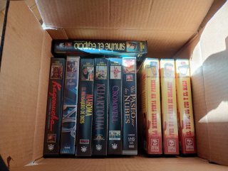Lote de 10cintas VHS Cine Clásico