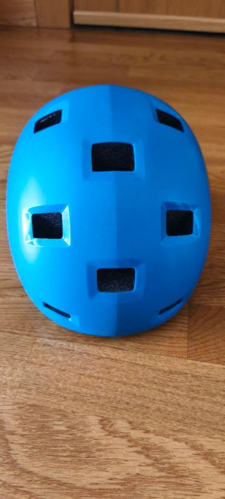 Casco bici infantil Decathlon azul