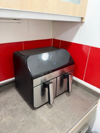 Freidora de aire Gourmia doble cesta 10L