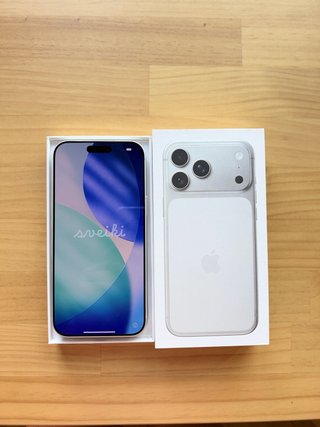 iPhone 17 Pro Max 256GB Blanco