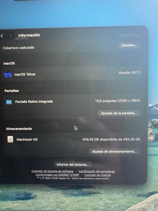 Macbook air 13 chip m3 8gb 512gb