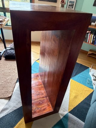 Mesa de Salón de Madera Maciza