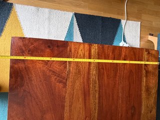 Mesa de Salón de Madera Maciza