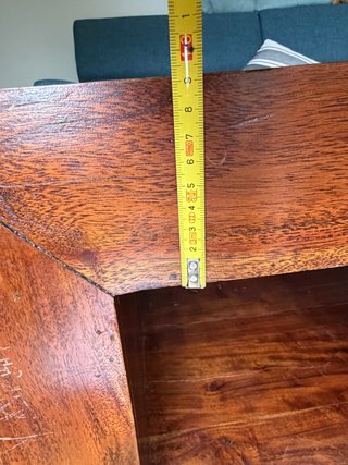 Mesa de Salón de Madera Maciza