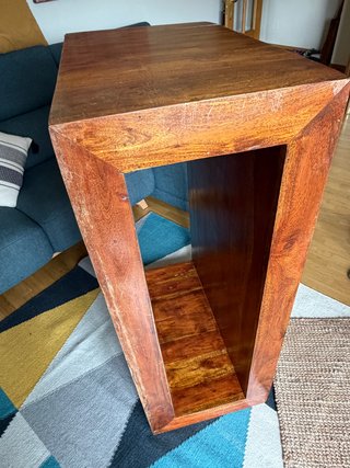 Mesa de Salón de Madera Maciza