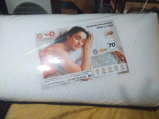 Almohada Viscoelástica Aloe y Soja 70cm