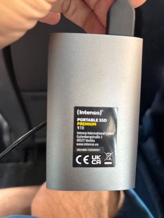 SSD Portátil Intenso Premium 1TB