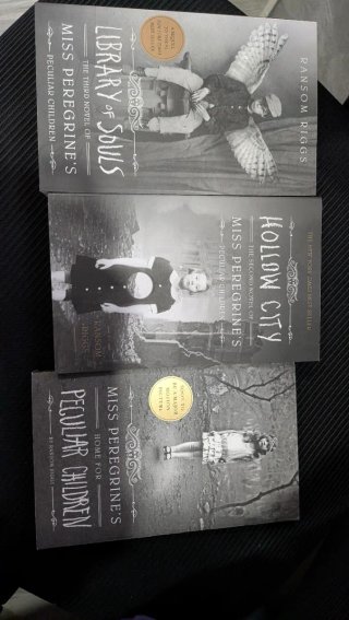 Miss Peregrine en ingles Los 3 primeros libros