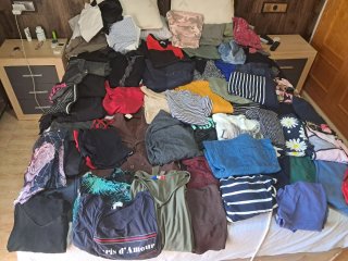 Lote de ropa mujer talla L (40)