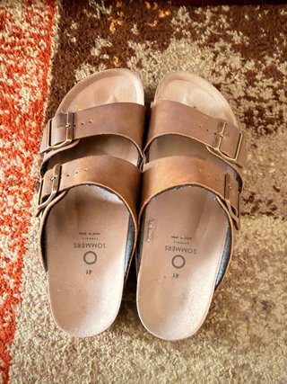 Sandalias de piel Sommers marrón Talla 41