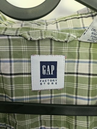 Camisa de cuadros Gap para chico