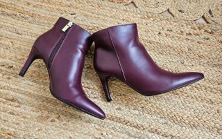 Botines Burdeos