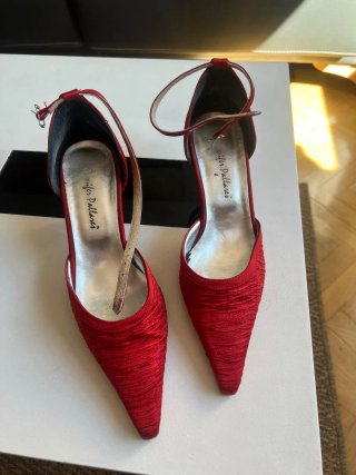 Zapatos de fiesta rojos Jennifer Pallares