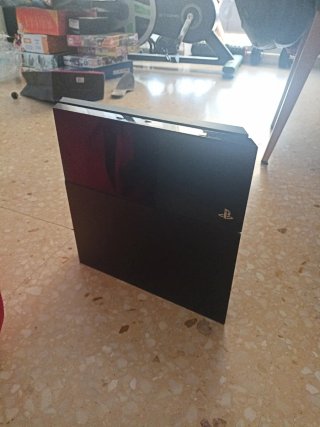 Consola PlayStation 4 (PS4)Negra 5 mandos,7 juegos