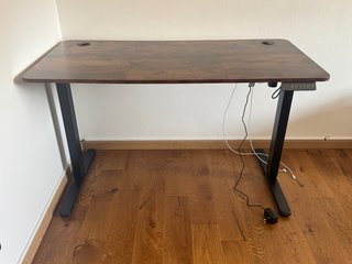 Standing adjustable desk (120x60cm)
