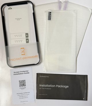 Kit Pellicole Vetro Temperato iPhone con guida