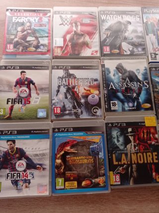 Lote de 9 Videojuegos para PS3