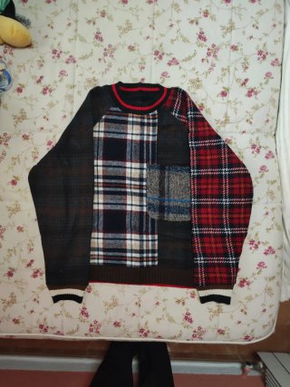Jersey Desigual patchwork talla XL