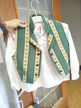 Traje fallero para niño talla 2/4 años