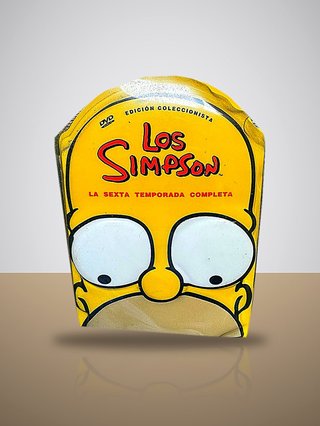 Los Simpson T6 DVD cabeza Homer coleccionista